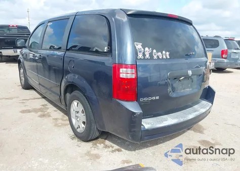 2009 Dodge Grand Caravan Se из США, поврежденный, VIN 1D8HN44E59B513569